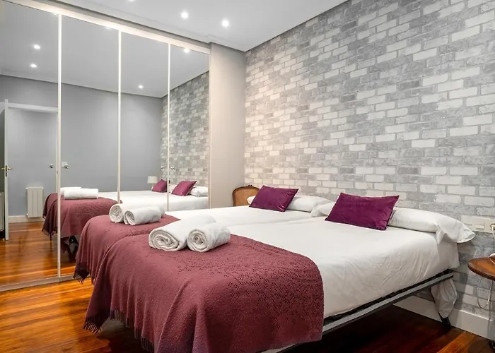 100m Playa Concha 4 Parking A 1 Calle 公寓 圣塞瓦斯蒂安