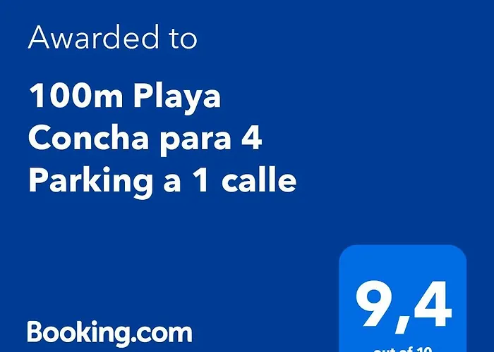 100m Playa Concha 4 Parking A 1 Calle サン・セバスティアン